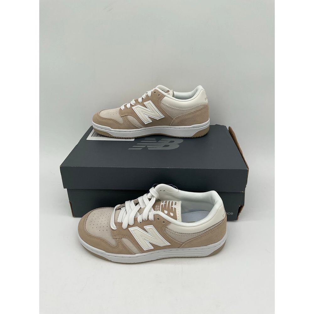 New Balance 480 Brown‎ Beige New in Box Size 5.5Y-100% Authentic - Picture 3 of 5